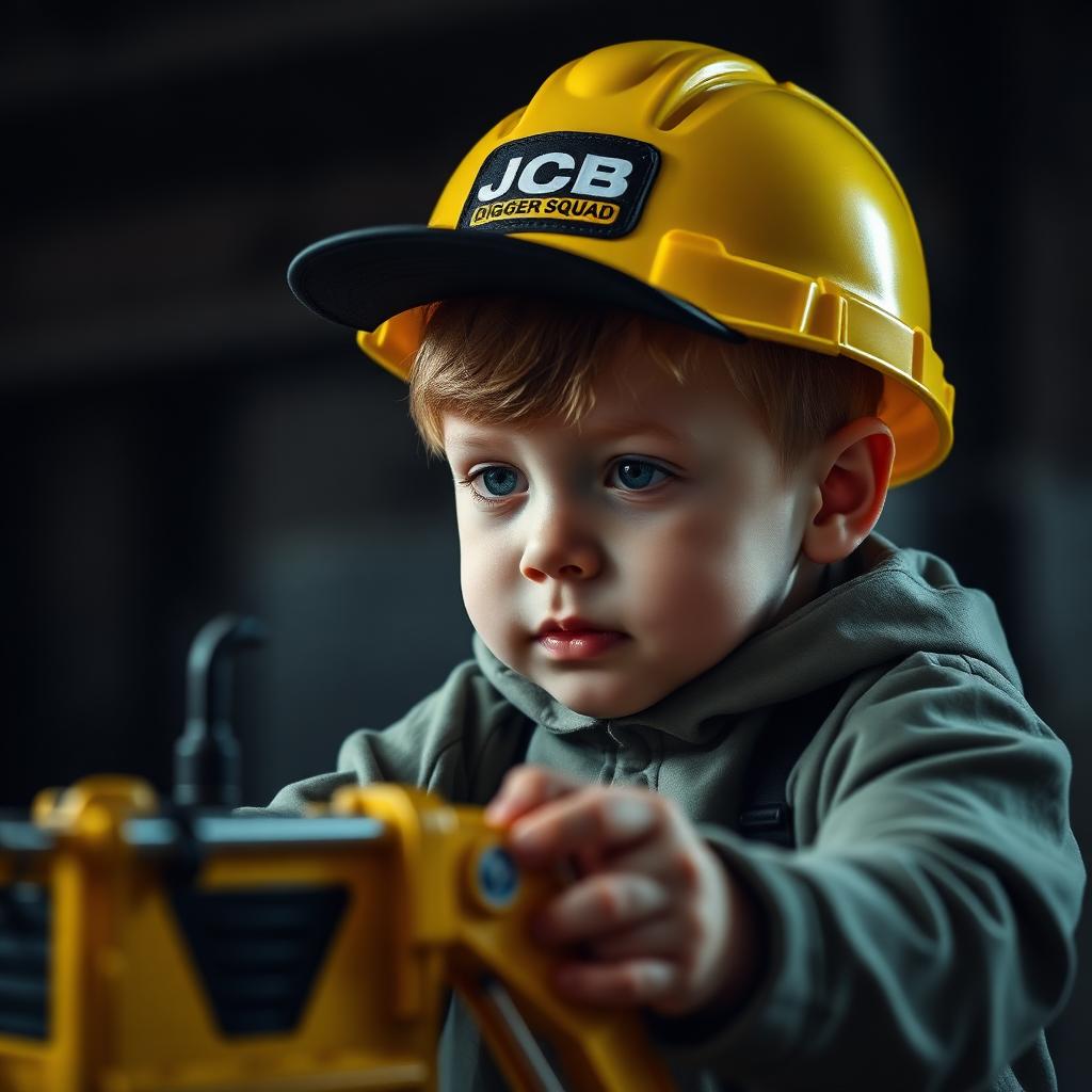 Young operator at the Digger Squad arena controls